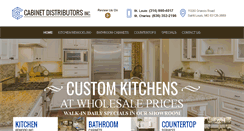 Desktop Screenshot of cabinets-stlouis.com